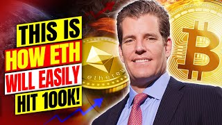 Winklevoss Ethereum Price Prediction Tyler Winklevoss on Why ETH Will Hit 100000 GUARANTEED [upl. by Ronica]