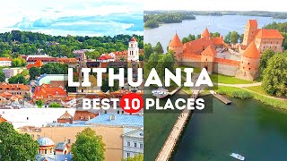 Amazing Places to Visit in Lithuania  Travel Video [upl. by Ashli360]