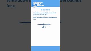 Upper and Lower Bounds gcsemaths maths bounds upperandlowerbounds rounding highertiermaths [upl. by Manoff]