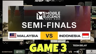 MALAYSIA VS INDONESIA IESF WEC GAME 3 NT INDONESIA KEEP STRONG [upl. by Yelyk]