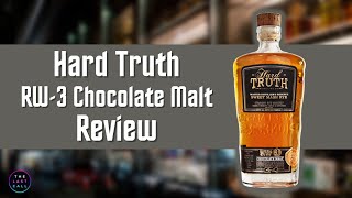 Hard Truth Chocolate Malt Straight Rye Whiskey Review [upl. by Aisatal384]