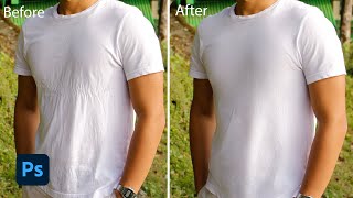 Always get ironed clothes in photoshop  frequency separation [upl. by Kiehl]