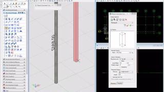 AECOsim Building Designer  Modeling Primary Structural Frame [upl. by Tamer]