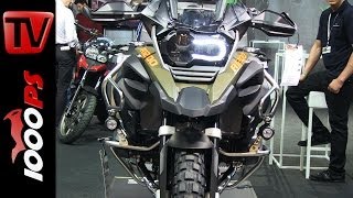 BMW R 1200 GS Adventure 2014  Infos zum neuen Modell [upl. by Norby]