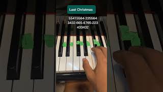 Whamlast christmas tutorial fácil para piano lastchristmas wham hits piano pop georgemichael [upl. by Elizabeth770]