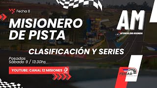 Misionero de Pista Fecha 8 Posadas Misiones Clasificación y Series  EN VIVO [upl. by Berhley]