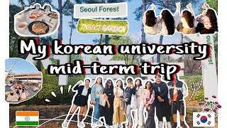 Midterm end trip with classmates 🤍 Korea Vlog  Midterm  Vlog [upl. by Hal]