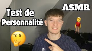 ASMR  Quel type de personne estu  Test de personnalité 🫵 [upl. by Ahsiket]