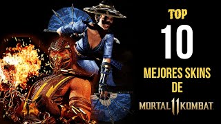 LAS 10 MEJORES SKINS DE MORTAL KOMBAT 11 [upl. by Gambrill]