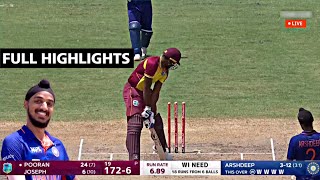 India vs West Indies 4th T20 Match Full Highlights 2022 •IND vs WI HighlightsToday Match Highlights [upl. by Markus]