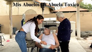 Un dia con mis abuelos  ft Mi Abuela Toxica con la peluquera [upl. by Allsun747]