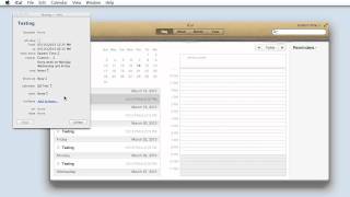 Create iCal Recurring Event [upl. by Bunde]