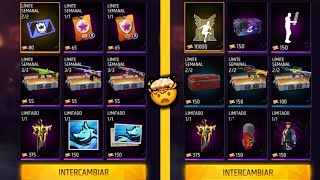 LA TIENDA de CLANES GRATIS en FF LATAM vs OTRAS REGIONES OCULTAS 🧐 actualizacion token clan ff [upl. by Hannahc567]