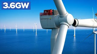 Inside the 116 Billion Dogger Bank The Worlds Largest Offshore Wind Farm [upl. by Anikes]