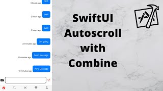 SwiftUI Automatic Scrolling with Combine and ScrollViewReader [upl. by Lema253]