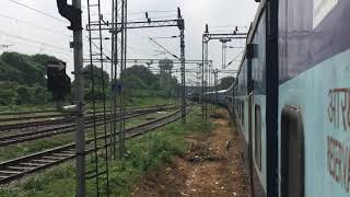 Raptisagar Express departing Lucknow Jn NER [upl. by Ayel]