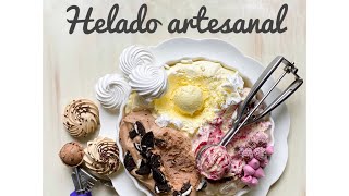 Cómo Hacer Helado Artesanal Sin Máquina y Con Tres Ingredientes Básicos [upl. by Yadnus487]