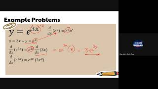 DIFFERENTIATION RULES TRANSCENDENTAL FUNCTIONS [upl. by Oicnanev]