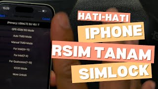 HATIHATI KETIPU ❗❗❗ IPHONE RSIM TANAM YANG MARAK DIJUAL DI MARKETPLACE [upl. by Nwaf]