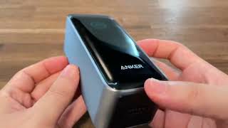 【Anker Prime Power Bank 20000mAh 200W】外観の動画（無音です） [upl. by Niraj]