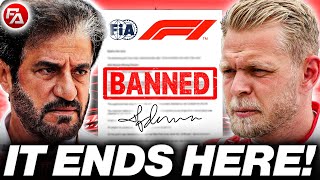 FIA Just DROPPED BOMBSHELL on Kevin Magnussen after NEW EVIDENCE Emerged [upl. by Fionna]