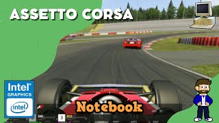 Assetto Corsa no Pentium Gold 4417u 12GB de ram e a intel hd graphics 610 Não comentado [upl. by Neersan]