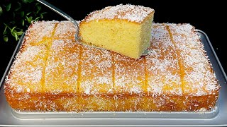 La chiamano la Torta 🍋piu soffice del Mondo lo fai in 5 Minuti incredibilmente buonissima 🤩🍋🤩 [upl. by Naaman]