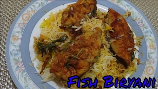 Fish Biryani  Very easy and quick recipe [upl. by Kerby]