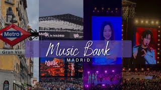 Concierto Music Bank Madrid 2024  Vlog [upl. by Edbert377]