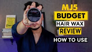 MG5 Hair Wax Detailed Review How To Use Hair Wax  MG5 Hair Wax Vs Urban Gabru Hair Wax [upl. by Hanfurd]