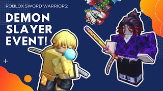 NEW UPDATE 👿Demon Event⚔Sword Warriors Roblox  ОБНОВЛЕНИЯ 👿Демон Событие⚔Меч Воины Роблокс [upl. by Robma]