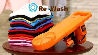 ReWash Mesin Cuci Portable Best Produk Hemat Listrik Tempat Air [upl. by Obla]