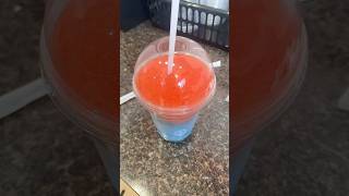 Slurpee asmr mukbang gulping drink slushy slurpee conveniencestorefood [upl. by Maltzman]