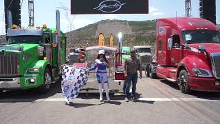 carreras de kenworth t800 vs t680 tractor tractomulas trailer arrancones camion 2024 pt2 [upl. by Nerat]