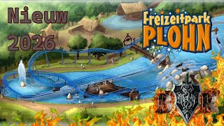 Talkvideo  Freizeitpark Plohn opent waterachtbaan in 2026 [upl. by Janna]