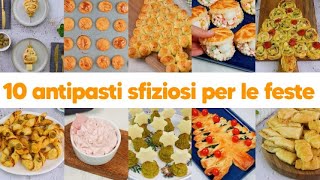 10 antipasti sfiziosi per Natale facili e veloci [upl. by Dail]