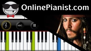 Hans Zimmer  Hes A Pirate Pirates Of The Caribbean Theme  Piano Tutorial [upl. by Radek47]