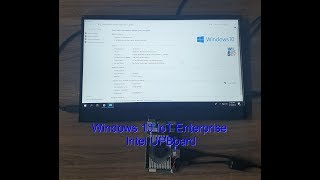 Windows 10 IoT Enterprise demo using Intel UPBoard [upl. by Terzas]