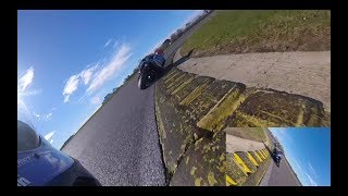 Yamaha R1 OnBoard Nogaro 2018  Canepa amp Di Meglio 1288 [upl. by Vickey123]