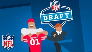 How the Draft Works  NFL [upl. by Aihsatsan216]