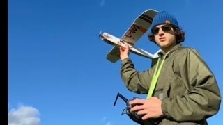 Flitetest Tiny Trainer Sunny day flying highlights flitetest rcplane diy hobby rcflying fpv [upl. by Anyela]