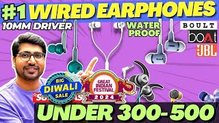 LATEST🔥Best Earphones Under 500 rs🔥Best Wired Earphones 2024🔥Best Wired Earphones Under 500 [upl. by Tadich]