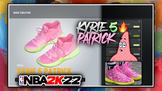 NBA 2K22 Shoe Creator  Kyrie 5 “Patrick [upl. by Mariquilla97]