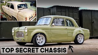 Abandoned Classic Ford transformed into Race Car in 30 mins  Amazing Restoration Project [upl. by Kaiser]