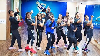 GALLAN GOODIYAAN SONG STYLE ZUMBA FITNESS DANCE CHOREOGRAPHY SHYAM [upl. by Miru]