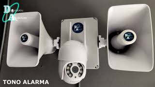 ALARMA VECINAL CON CÁMARA ALARMA CAM C4 SISTEMA DE VOZ [upl. by Mode]