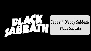 Sabbath Bloody Sabbath [upl. by Nalro]