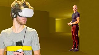 Escaping The Backrooms in VR feat Andrew Tate [upl. by Arri343]