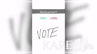 Laurel or Yanny what do you hear [upl. by Siekram]