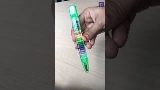 Multicolour crayon pen shorts crayons crayonsdrawing koreanproducts stationery unboxing [upl. by Laerol]